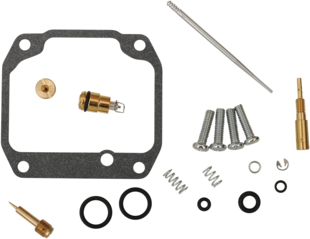 Moose Offroad Suzuki Carburetor Repair Kit 26-1423 with OEM parts set for fuel system maintenance, includes gaskets and components.