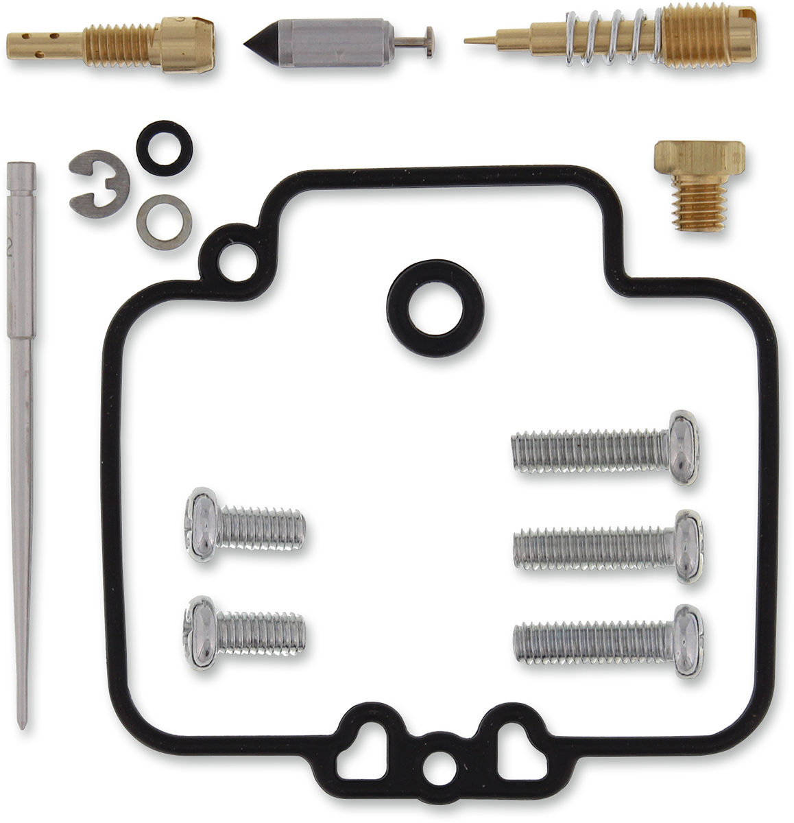 Moose Offroad Yamaha carburetor repair kit part #26-1249 with gaskets and seals for Yamaha offroad engines