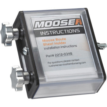 MOOSE RACING Side Load Route Sheet Holder - 2.25" x 2.50" - Howling Moto