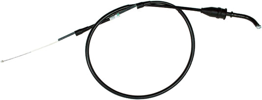 Motion Pro black vinyl throttle cable for precise control and durability, designed for motorcycle or ATV throttle systems.