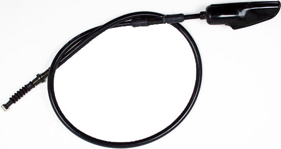 Motion Pro 05-0321 black vinyl clutch cable with longitudinally-wound housing and chrome fittings for motorcycle clutch system