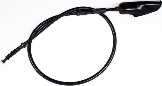 Motion Pro 05-0321 black vinyl clutch cable with longitudinally-wound housing and chrome fittings for motorcycle clutch system