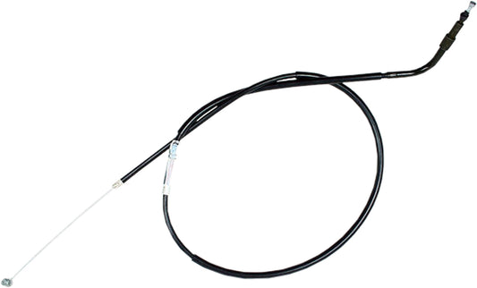 Motion Pro black vinyl clutch cable with longitudinally-wound housing, designed for motorcycle clutch systems.