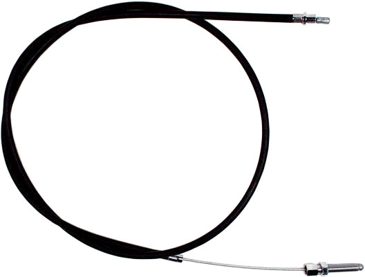 Motion Pro black vinyl clutch LW cable part 06-0127 for motorcycle, shown with detailed view of cable and fittings
