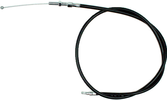 Black vinyl clutch LW cable by MOTION PRO, part number 06-0123, shown with detailed close-up of cable and branding.