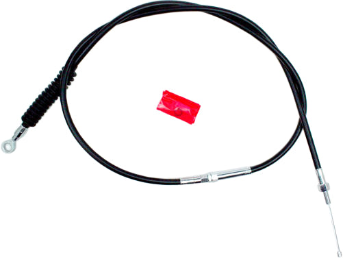 Motion Pro black vinyl clutch LW cable for motorcycle, part number 06-0145, with durable construction and flexible design.