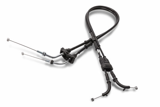 Motion Pro throttle cable for Yamaha motorcycles, part 05-0426, showing the flexible cable with connectors for precise control.