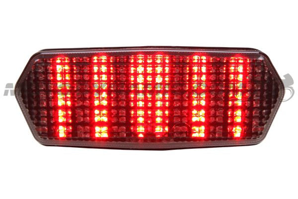 MOTODYNAMIC 2014-2020 Grom LED Tail Light with Integrated Alternating Sequential LED Signals - Howling Moto