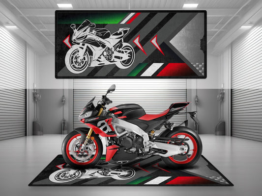 Motorcycle Mat for RSV4 Sportbike Motorcycle - U601 - Howling Moto