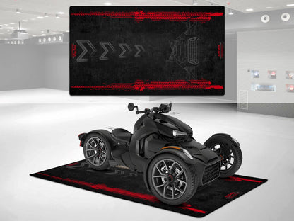 MPM Motorcycle Mat for Can-Am Ryker - U402 - Howling Moto