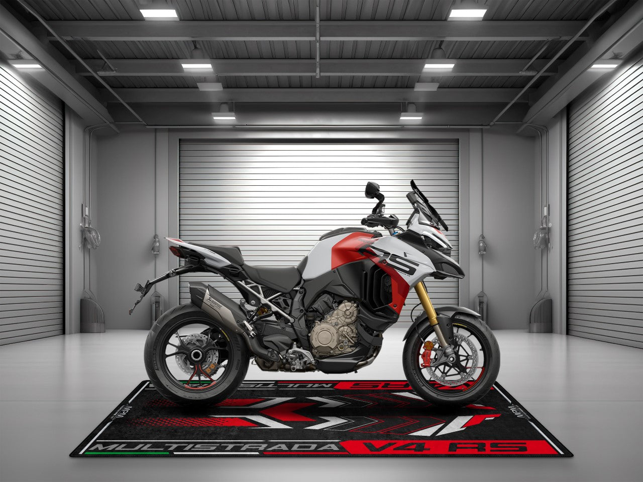 Motorcycle Mat for Ducati Multistrada V4 RS Motorcycle - MM4114 - Howling Moto