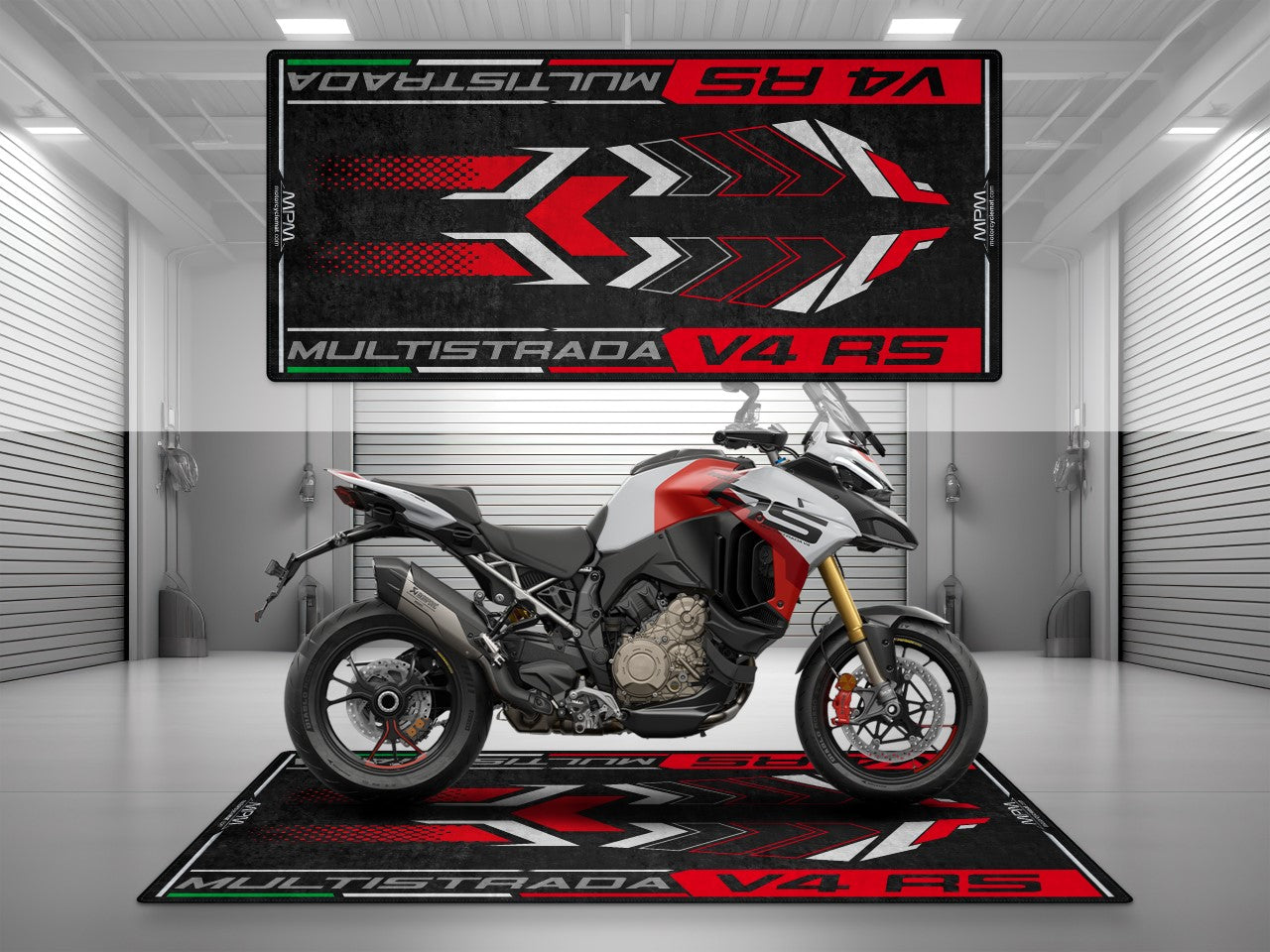 MPM Motorcycle Mat for Ducati Multistrada V4 RS - MM4114 - Howling Moto
