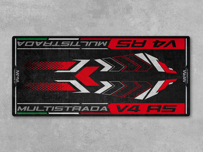 Motorcycle Mat for Ducati Multistrada V4 RS Motorcycle - MM4114 - Howling Moto