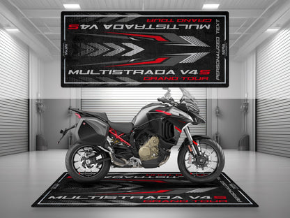 Motorcycle Mat for Ducati Multistrada V4 S Grand Tour Motorcycle - MM4112 - Howling Moto