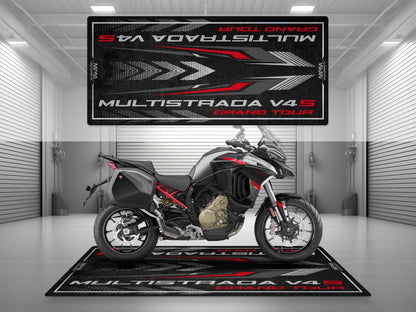 MPM Motorcycle Mat for Ducati Multistrada V4 S Grand Tour - MM4112 - Howling Moto