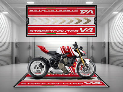 MPM Motorcycle Mat for Ducati Streetfighter V4 Supreme - MM4116 - Howling Moto