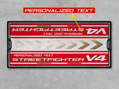 Motorcycle Mat for Ducati Streetfighter V4 Supreme Motorcycle - MM4116 - Howling Moto