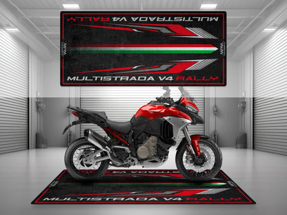 MPM Motorcycle Mat for Ducati Multistrada V4 Rally - MM4111 - Howling Moto