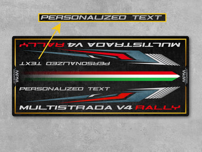 MPM Motorcycle Mat for Ducati Multistrada V4 Rally - MM4111 - Howling Moto