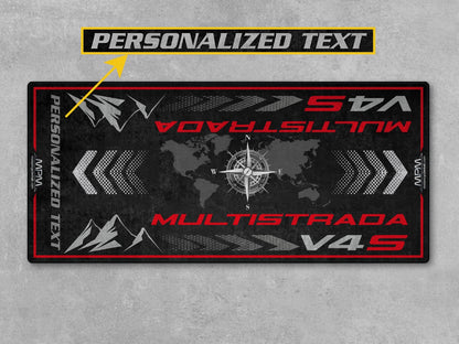 Motorcycle Mat for Ducati Multistrada V4 S Motorcycle - MM4110 - Howling Moto