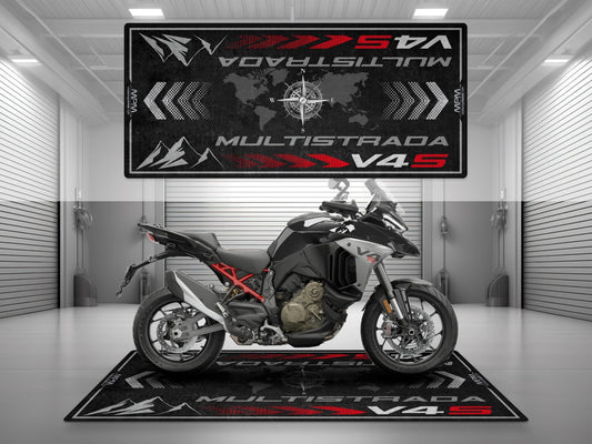 Motorcycle Mat for Ducati Multistrada V4 S Motorcycle - MM4110 - Howling Moto