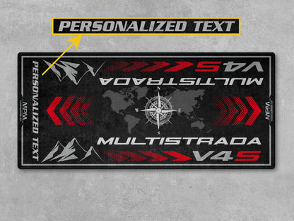 Motorcycle Mat for Ducati Multistrada V4 S Motorcycle - MM4110 - Howling Moto