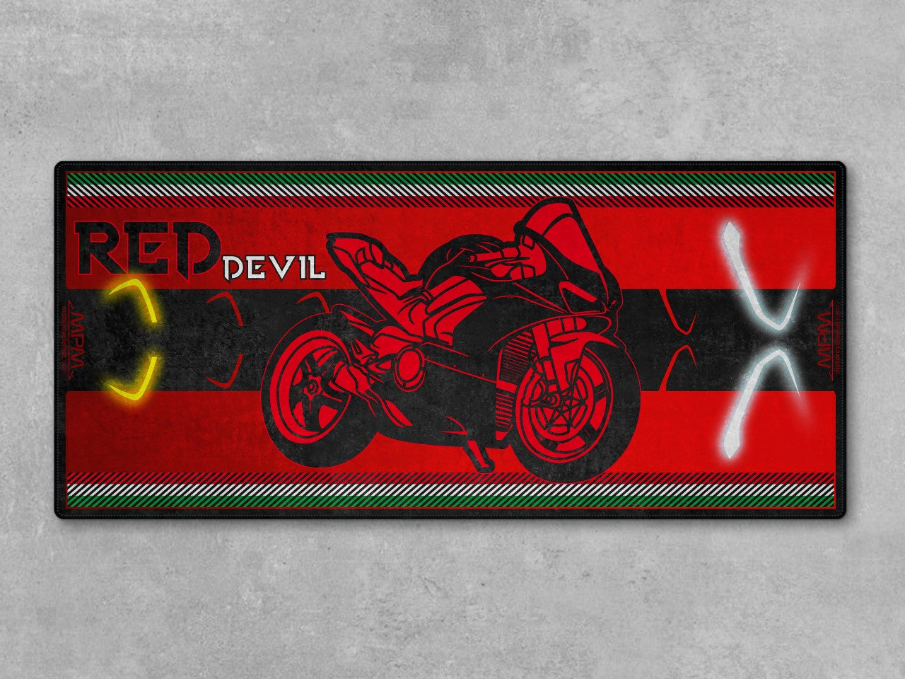 Motorcycle Mat for Ducati Panigale Motorcycle - U801 - Howling Moto