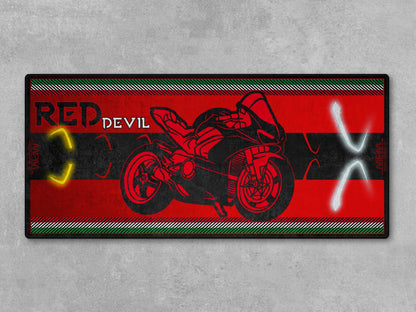 Motorcycle Mat for Ducati Panigale Motorcycle - U801 - Howling Moto
