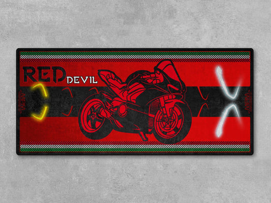 Motorcycle Mat for Ducati Panigale Motorcycle - U801 - Howling Moto