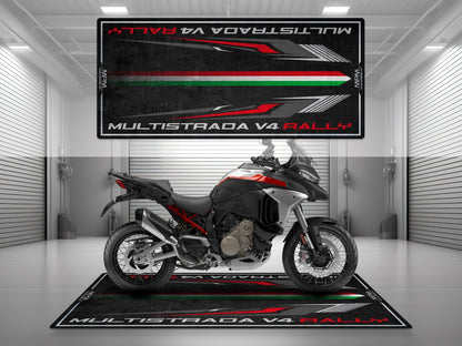 MPM Motorcycle Mat for Ducati Multistrada V4 Rally - MM4111 - Howling Moto