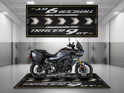 Designed Pit Mat for Yamaha Tracer 9 GT Motorcycle - MM4137 - Howling Moto