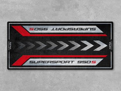 Motorcycle Mat for Ducati Supersport 950 S Motorcycle - MM4119 - Howling Moto