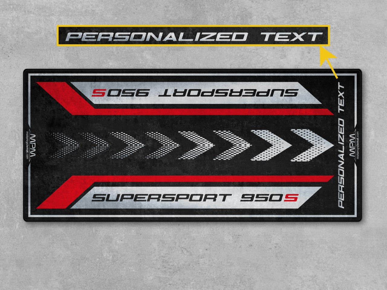 Motorcycle Mat for Ducati Supersport 950 S Motorcycle - MM4119 - Howling Moto