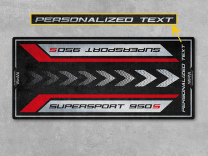 Motorcycle Mat for Ducati Supersport 950 S Motorcycle - MM4119 - Howling Moto