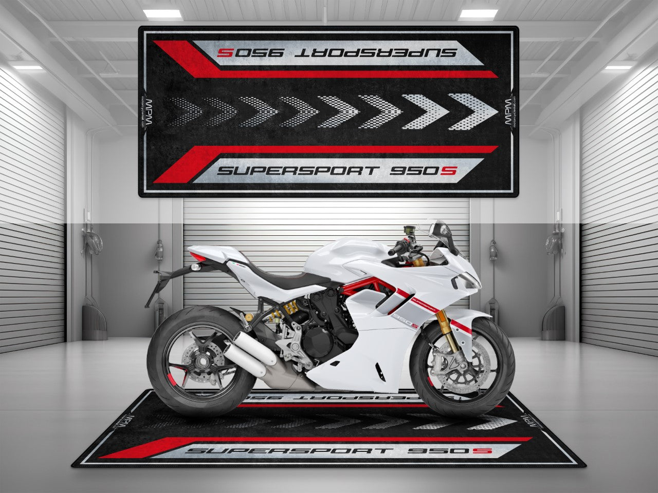 MPM Motorcycle Mat for Ducati Supersport 950 S - MM4119 - Howling Moto