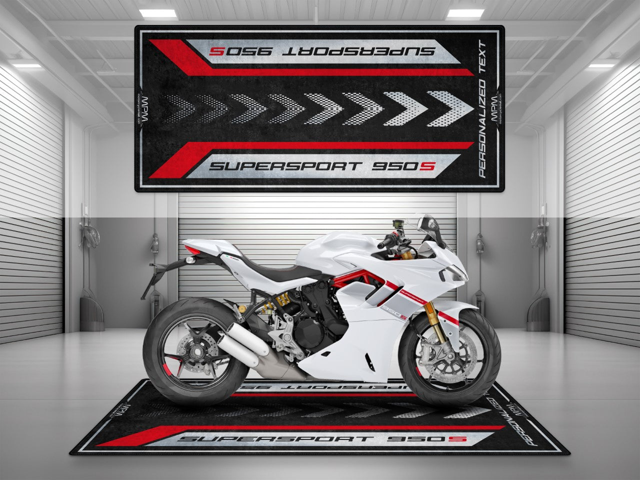 Motorcycle Mat for Ducati Supersport 950 S Motorcycle - MM4119 - Howling Moto