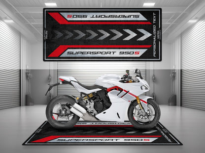 Motorcycle Mat for Ducati Supersport 950 S Motorcycle - MM4119 - Howling Moto