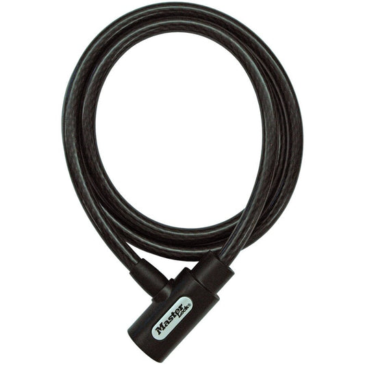 Masterlock Locking Cable with Key – 5’L x 1/2” W - Howling Moto