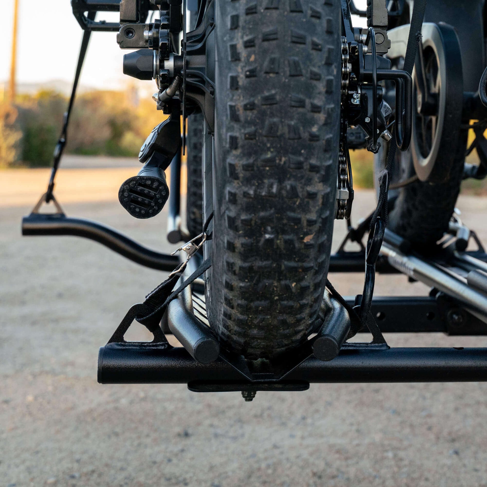 Mini Dual Bicycle Rack for E Bikes - Howling Moto
