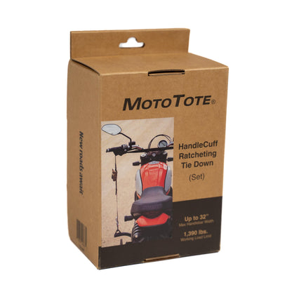 HandleCuff Ratcheting Tie Downs - Howling Moto