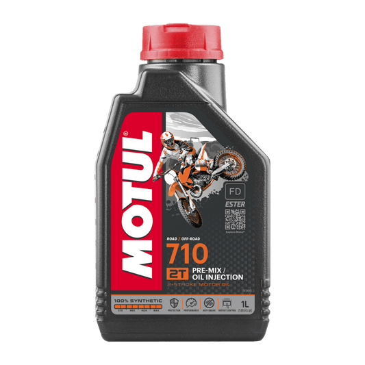 Motul 710 Synthetic 2t Oil 1L - Howling Moto