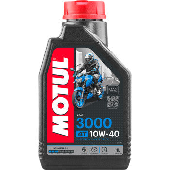 Motul 3000 Mineral 4T Engine Oil - Howling Moto