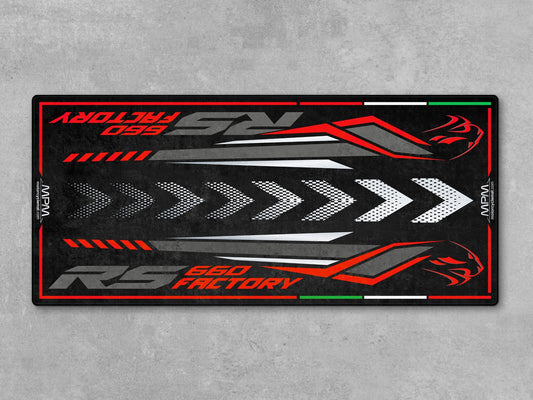 MPM Motorcycle Mat for Aprilia RS 660 Factory - MM4155 - Howling Moto