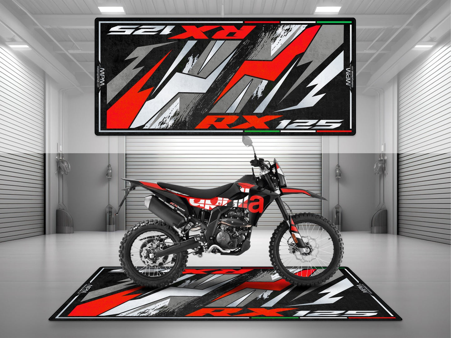MPM Motorcycle Mat for Aprilia RX 125 - MM4162 - Howling Moto