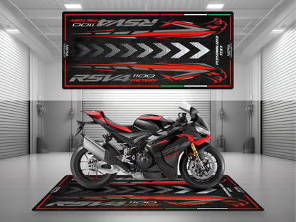 MPM Motorcycle Mat for Aprilia RSV4 Factory 1100 - MM4151 - Howling Moto