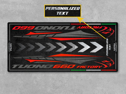 MPM Motorcycle Mat for Aprilia Tuono 660 Factory - MM4156