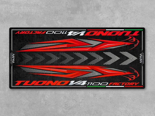 MPM Motorcycle Mat for Aprilia Tuono V4 Factory 1100 - MM4153 - Howling Moto
