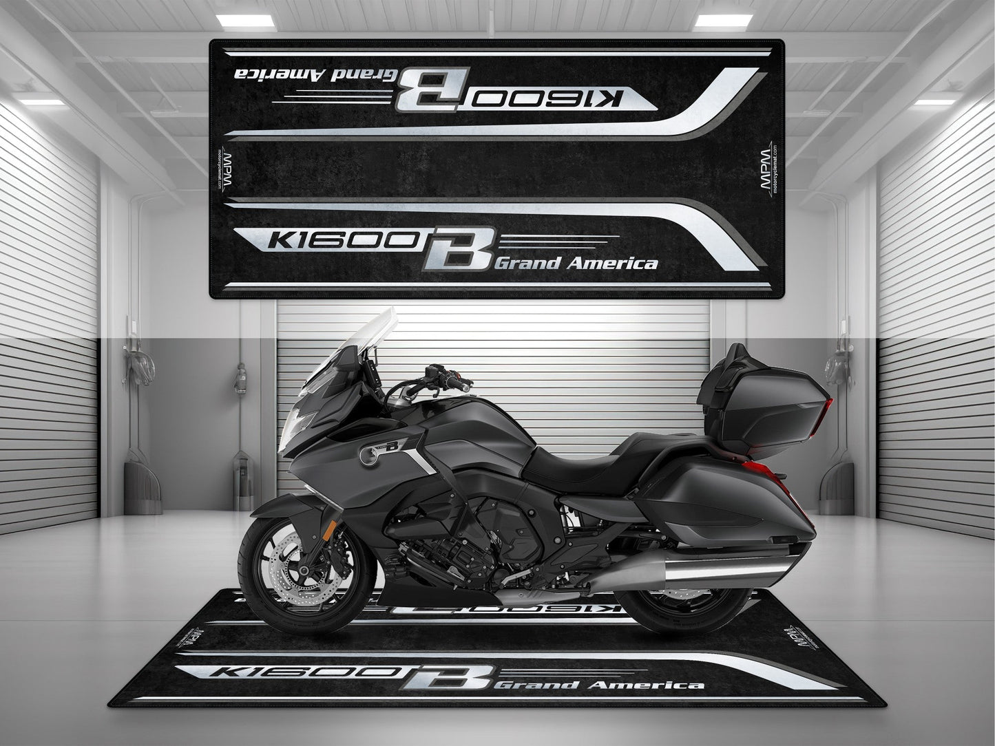 MPM Motorcycle Mat for BMW K1600 Grand America - MM4183 - Howling Moto