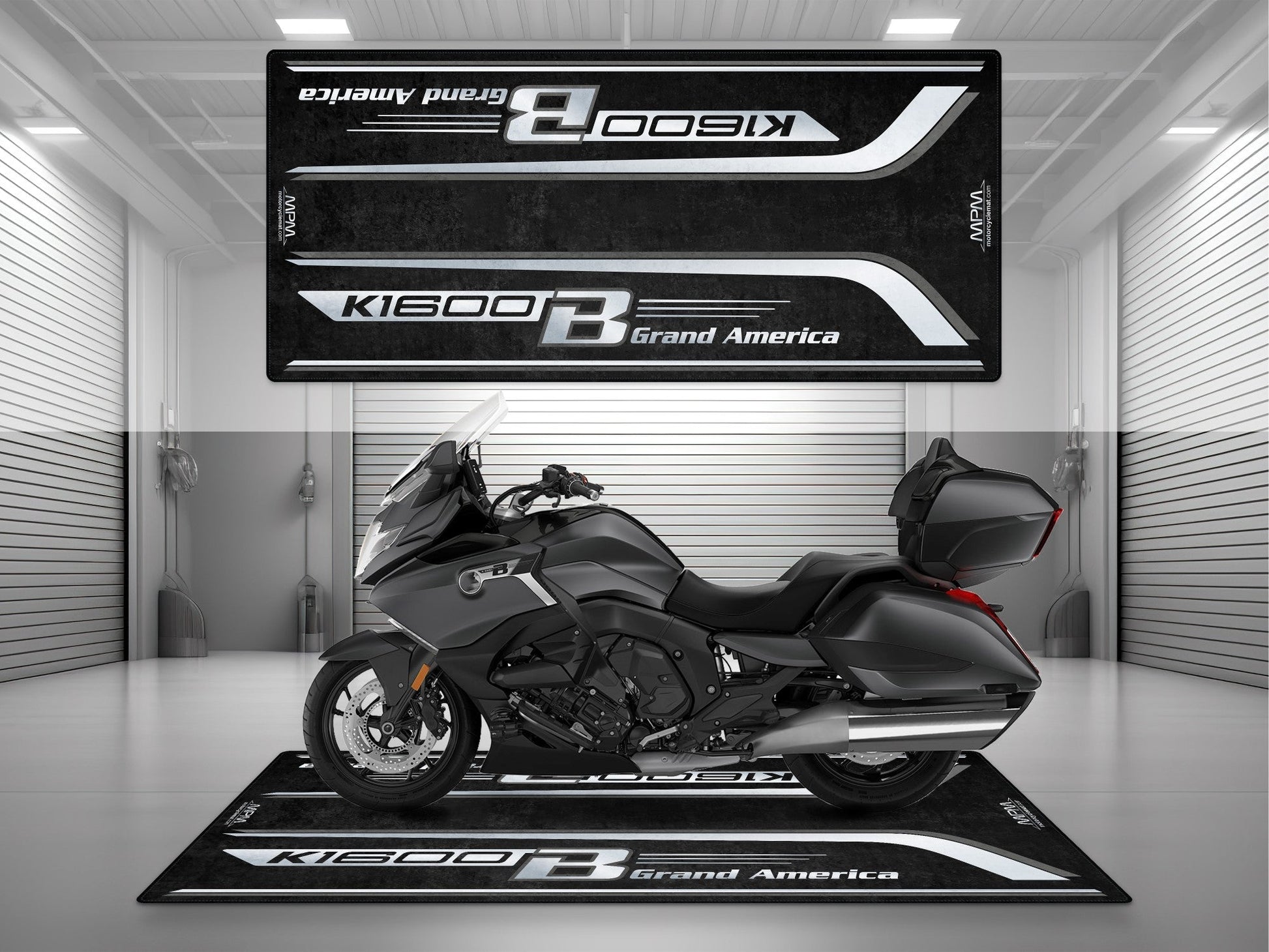 MPM Motorcycle Mat for BMW K1600 Grand America - MM4183 - Howling Moto