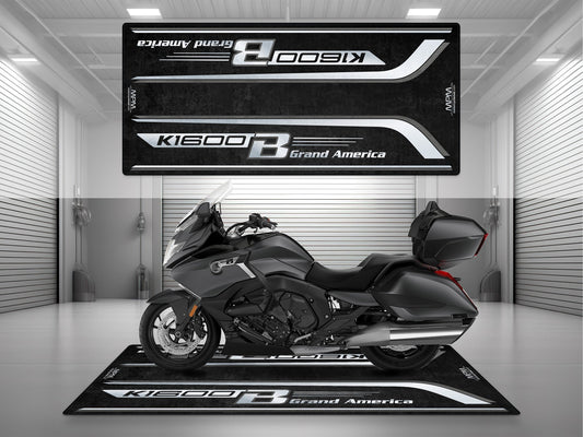 MPM Motorcycle Mat for BMW K1600 Grand America - MM4183 - Howling Moto